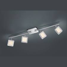 led balken mit 4 quadratischen spots und dimmer fur tolle beleuchtung led led leuchten wohnen lampen leuchten led balken led leuchten beleuchtung decke