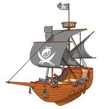 Cartoon Pirate Ship Cartoon Pirate Ship Boat Cartoon Pirate Ship