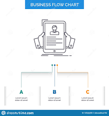 Resume Employee Hiring Hr Profile Business Flow Chart