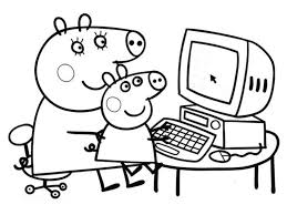La dolce maialina ed il fratellino george ti aspettano per vivere simpatiche avventure. 10 Disegni Da Colorare Di Peppa Pig
