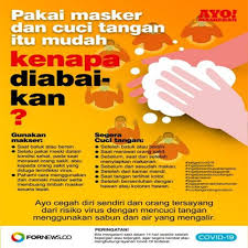 Bunda asti mengingatkan agar kunyit tidak lupa untuk memakai masker. Cegah Orang Terdekat Terpapar Covid 19 Dengan Memakai Masker Dan Rajin Cuci Tangan Fornews Co