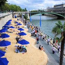 Pop Up Beaches Bring Summer To Cities Far And Near Urban Beach Paris Beaches Paris In August