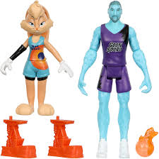 #spacejammovie #lebronjames #looneytunesryan nagase joined me in this fun interview with lola & bugs bunny to talk about space jam: Amazon Com Space Jam A New Legacy 2 Pack On Court Rivals Lola Wet Fire Toys Games