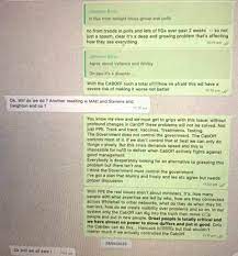 Us has gone from 2200 tests a fortnight ago to 27,000 a. Dominic Cummings Posts Bombshell Whatsapp Message From Boris Johnson Daily Mail Online