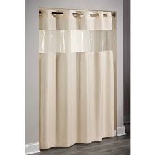 Shop target for shower curtains, shower curtain liners and other accessories. Hookless Windowed Shower Curtain Beige 74 L X 71 W Hookfree Polyester Shower Curtains Shower Curtains Bed And Bath Linens Open Catalog American Hotel Site