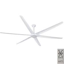 Some large ceiling fans can be really noisy and this could be a problem for some places or persons. The Big Fan Dc Ceiling Fan With Remote White 86 Fansonline Australia