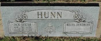 Jack Dexter Hunn (1926-1999)
