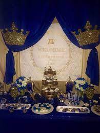 Gold And White Prince Crown Baptism Christening Birthday Etsy Royalty Baby Shower Prince Baby Shower Theme Royal Prince Baby Shower