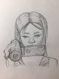 I Was Bored So I Drew Bibi Kpopfanart Skirt and sneakers ailee i love girls blackpink jennie kpop aesthetic matching icons my crush kpop girls my girl. reddit