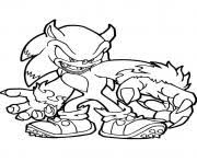 Choose your favorite coloring page and color it in bright colors. Sonic Shadow The Hedgehog Coloring Pages Printable