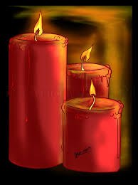 To draw the flame, extend two curved lines upwards from the middle of the wick, allowing them to meet in a sharp point. How To Draw Candles Step By Step Drawing Guide By Dawn Dragoart Com