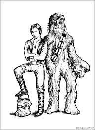 Free kids coloring pages coloring pages for kids rv vehicle play beds outside seating marvel: Han Solo And Chewbacca 3 Coloring Pages Cartoons Coloring Pages Coloring Pages For Kids And Adults