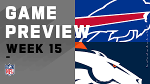 Denver broncos on cbs sports. Buffalo Bills Vs Denver Broncos Nfl Week 15 Game Preview Youtube
