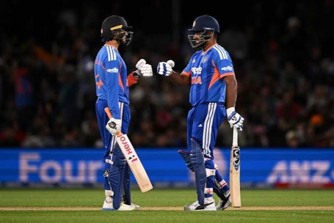 NZ vs IND 1st T20I LIVE REPORT - Samson, Iyer and Dhir star in tense India win