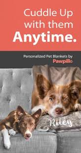 Unique & cozy custom pet fleece blanket with your pet's face! 19 Pawpillo Pet Sympathy Memorial Gifts Ideas Pet Memorial Gifts Custom Photo Pillow Memorial Gifts