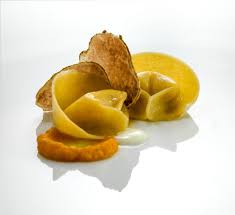 Capon Tortellini With Pumpkin Puree Grana Padano Sauce And White Truffle From Alba By Heinz Beck Truffle Recipe Pumpkin Recipes Food