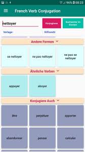 Französische konjugation von aider, aktiv, tabellen von allen französischen verben. Franzosisch Verbkonjugation Konjugator Ubersetzung Fur Android Apk Herunterladen