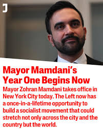 Mayor Zohran Mamdani takes office in New York City today. The Left now has  a once-in-a-lifetime opportunity to build a socialist movement that could  stretch not only across the city and the