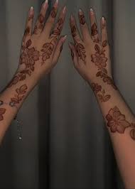 Back Hand Mehndi Design Idea