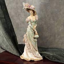 Sundays Best Victorian Figurine Victorian Hats Victorian Lady Victorian