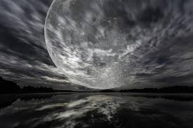 Moon phases for 2021 or any year with full moon and new moon times. Mystery Landscape Big Full Moon Over Dark Lake Photograph By Lukasz Szczepanski
