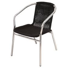 Shop for aluminum folding lawn chairs online at target. Black Rattan Chair And Aluminium Frame Be Furniture Sales