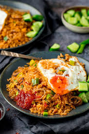 To prepare jollof rice with fresh tomatoes only, all you need do is to omit the tin tomatoes in the recipe. Nasi Goreng Indonesian Fried Rice Nicky S Kitchen Sanctuary