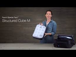 Hardcase and softcase suitcases, luggage sets, cabin, backpacks, wheeled and more. Pack It Specter Tech Structured Cube Youtube