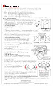 Model dh100acdclp detectors are designed to be used in air han Installation Instructions For The Duct Smoke Detector Manualzz