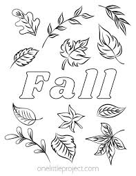 Use these four fall leaves coloring pages and color the leaves any color you choose. Fall Coloring Pages Free Printable Fall Coloring Sheets
