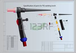 Specification Of Parts For Tig Welding Torch Tig Welding Welding Welding Torch