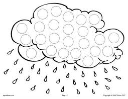 12 Spring Do A Dot Printables Do A Dot Dot Worksheets Kindergarten Coloring Pages