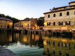 Bagno Vignoni Tuscany Italy Travel Wall Street