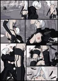 Nier: Automata [R]edrawn Porn comic, Rule 34 comic, Cartoon porn comic -  GOLDENCOMICS