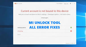 $70.00 / pc (1 pc active) · unlimit time unlock · lifetime license · free to change pc · free to use remote usb · no include flash auth · 24/7 working. Mi Unlock Tool Errors And Their Fixes Droidwin
