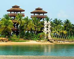 Tropical Resort Sentosa Island Singapore Places To Travel