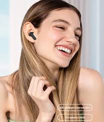 Audífonos Inalámbricos Bluetooth Con Reducción Ruido Táctil Xi.cai Color  Negro