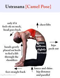 Now bend your neck and head back as much as you can and push waist area slightly forward. Ask A Yoga Question Yogabycandace