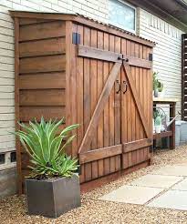 24 Practical Diy Storage Solutions For Your Garden And Yard Storage Shed Kits Shed Storage Backyard