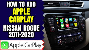 Nissan Rogue Apple Carplay 2011 2019 Nissan Rouge Apple Carplay Nissan Rouge Android Auto Connect Youtube