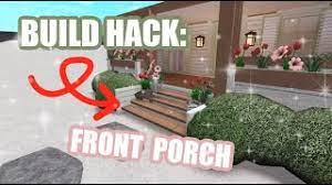 Berita lengkap di halaman berikutnya. Front Porch Bloxburg Build Hack Youtube