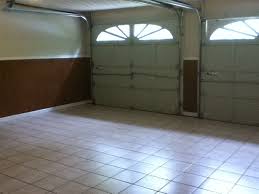 Tile In The Garage Garage Floor Tiles House Design Flooring
