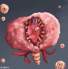 Terraria brain of cthulhu fan art. I Painted The Brain Of Cthulhu Terraria