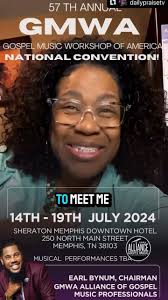 A word from @mamasuemusic. Meet us in Memphis!, #Memphis #ReSet #ReNew  #ReSurge #TheAlliance #Gmwa #GmwaAlliance #EarlBynum #MaMaSue #JoinUs