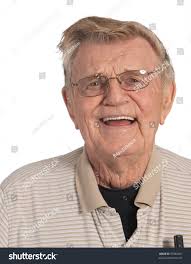 Happy Smiling Old Man Stock Photo 97082081
