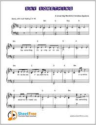 Tom's guide is supported by its audience. Say Something Sheet Music For Piano Download Sheetfree Com