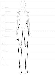 Fashion Sketching A Step-by-step Guide To Drawing The Basic Fashion Croquis With 9 Heads Proportions Amiko Simonetti Fashion Figure Drawing Fashion Model Sketch Fashion Figure Templates