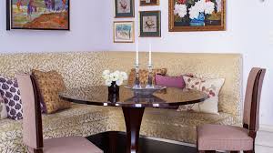 banquette seating in the kitchen