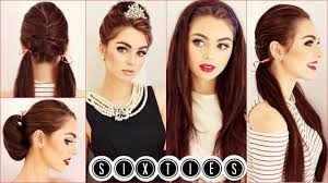 Audrey Hepburn Hair Tutorial Easy Cute 60 S Hairstyles Jackie Wyers Audrey Hepburn Hair Hair Tutorials Easy Hair Tutorial