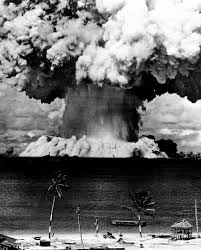 Black And White Mushroom Cloud Pin On History